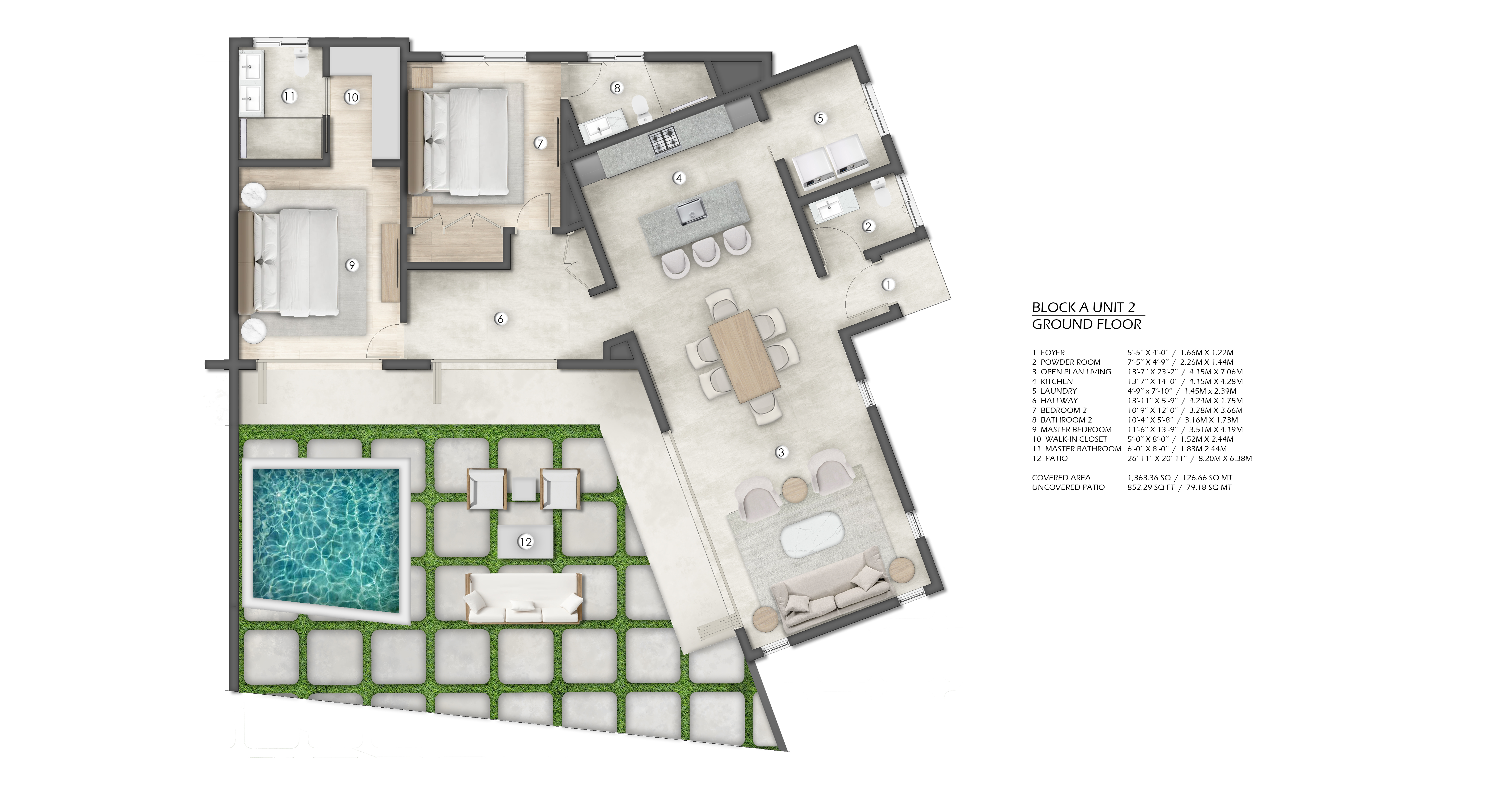 Image of Villa - 2 Bedrooms - 2 Bathrooms for Sale in Barbados, Image 6